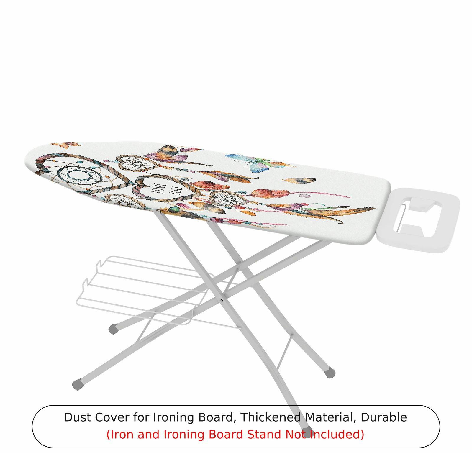 1-Piece Feather Dreamcatcher Butterfly  Ironing Board Cover, Universal Size, Without Board