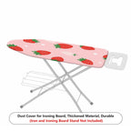1-Piece Strawberry Pink Red  Ironing Board Cover, Universal Size, Without Board