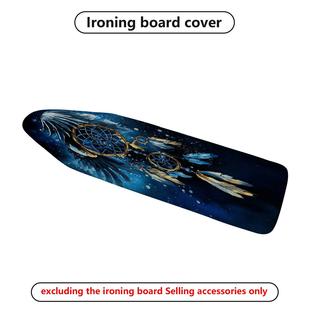 1-Piece Dreamcatcher Feather Night Sky  Ironing Board Cover, Universal Size, Without Board