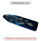1-Piece Dreamcatcher Feather Night Sky  Ironing Board Cover, Universal Size, Without Board