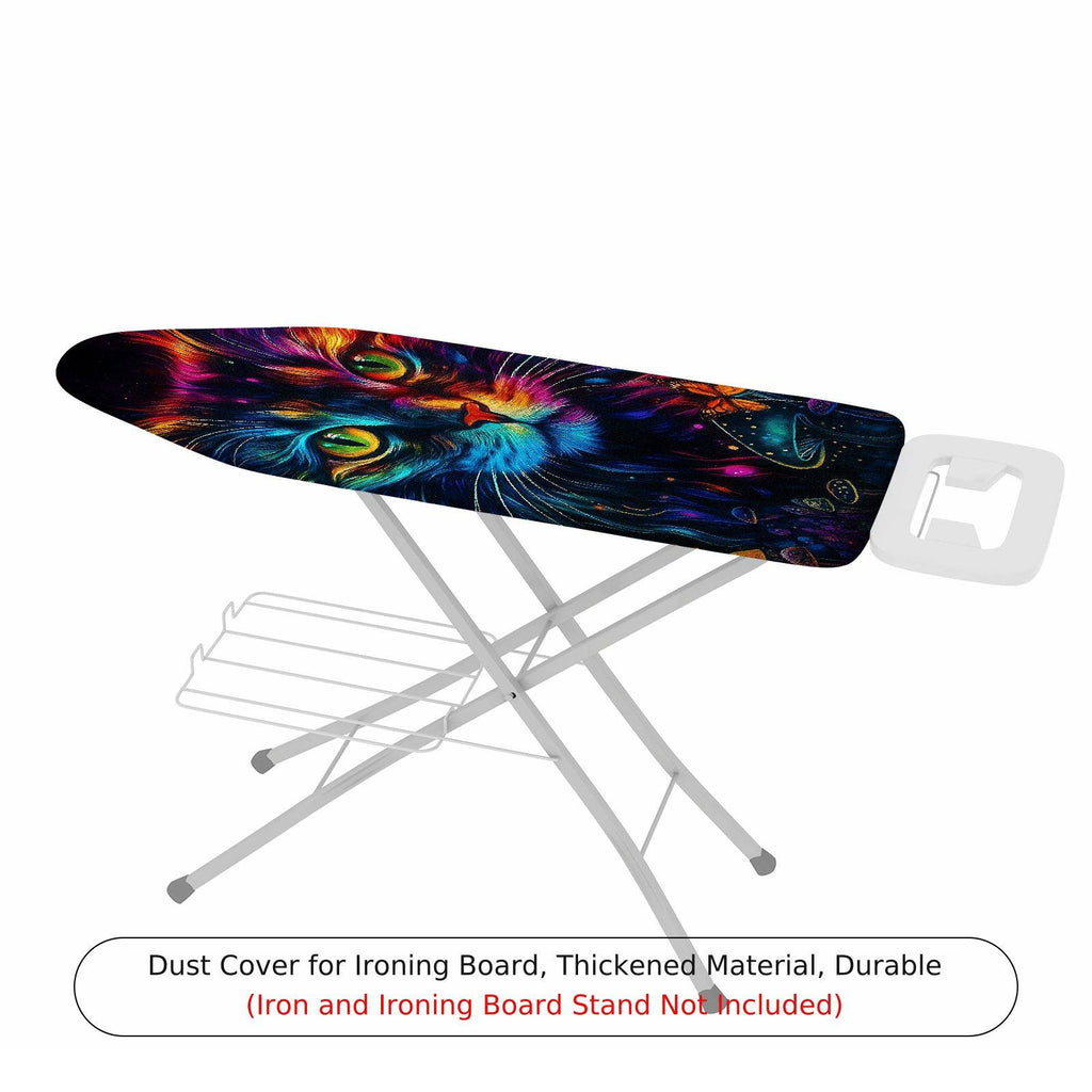 1-Piece Colorful Cat Galaxy  Ironing Board Cover, Universal Size, Without Board