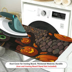 1-Piece Halloween Pumpkin Cat  Ironing Board Cover, Universal Size, Without Board