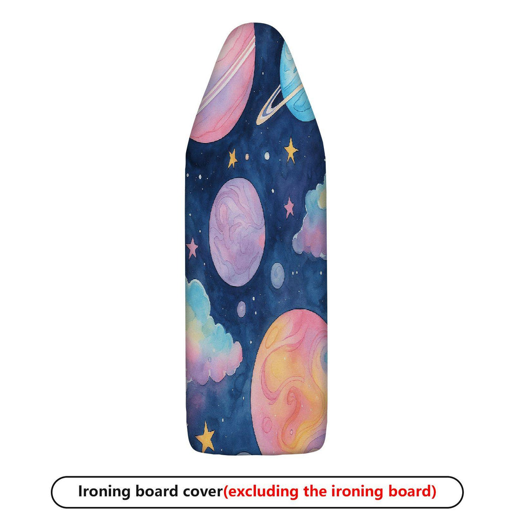 1-Piece Galaxy Space Planet Star  Ironing Board Cover, Universal Size, Without Board
