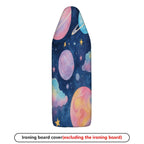 1-Piece Galaxy Space Planet Star  Ironing Board Cover, Universal Size, Without Board