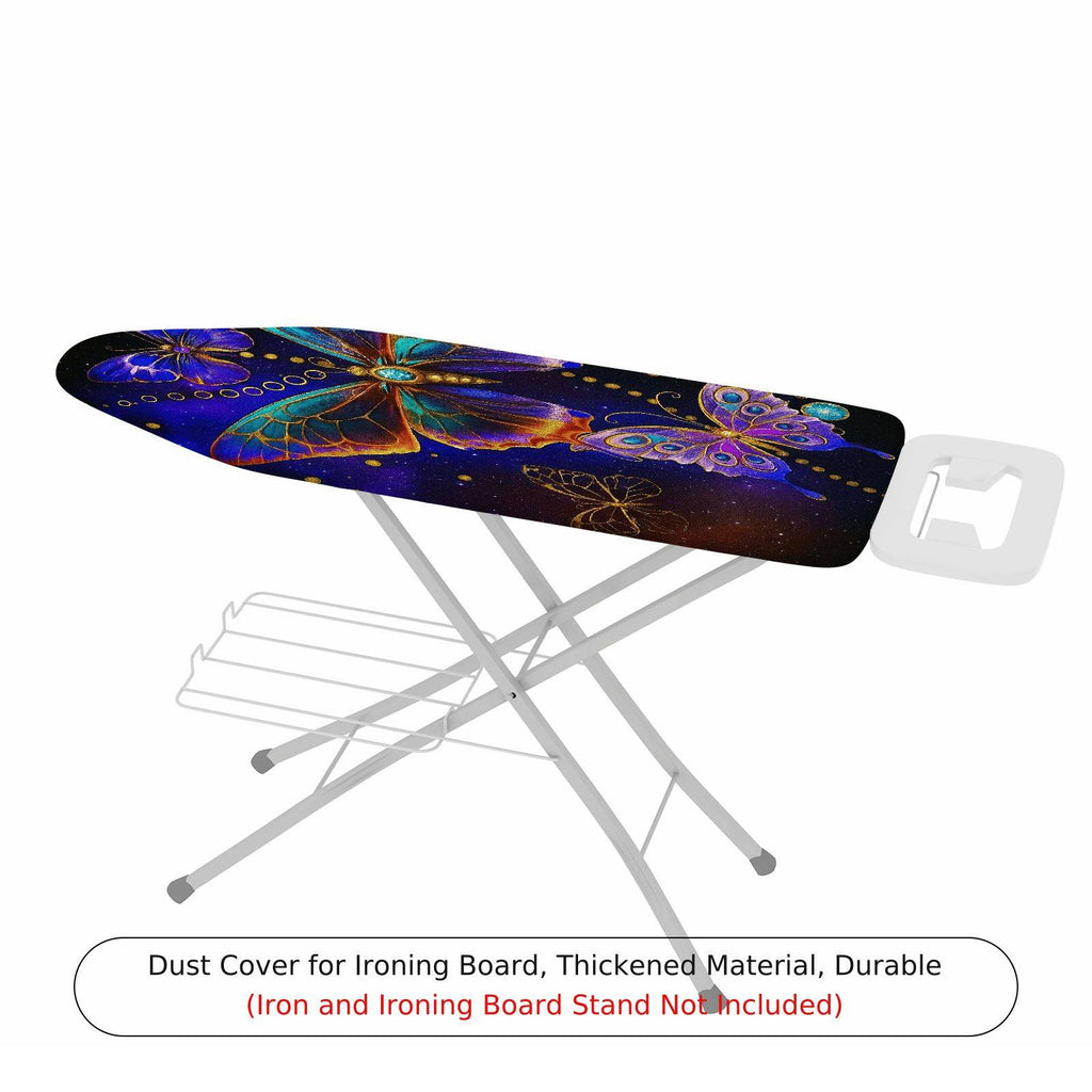 1-Piece Butterfly Galaxy Star  Ironing Board Cover, Universal Size, Without Board