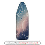 1-Piece Galaxy Planet Star  Ironing Board Cover, Universal Size, Without Board