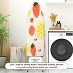 1-Piece Fruits Strawberry Lemon Cherry  Ironing Board Cover, Universal Size, Without Board