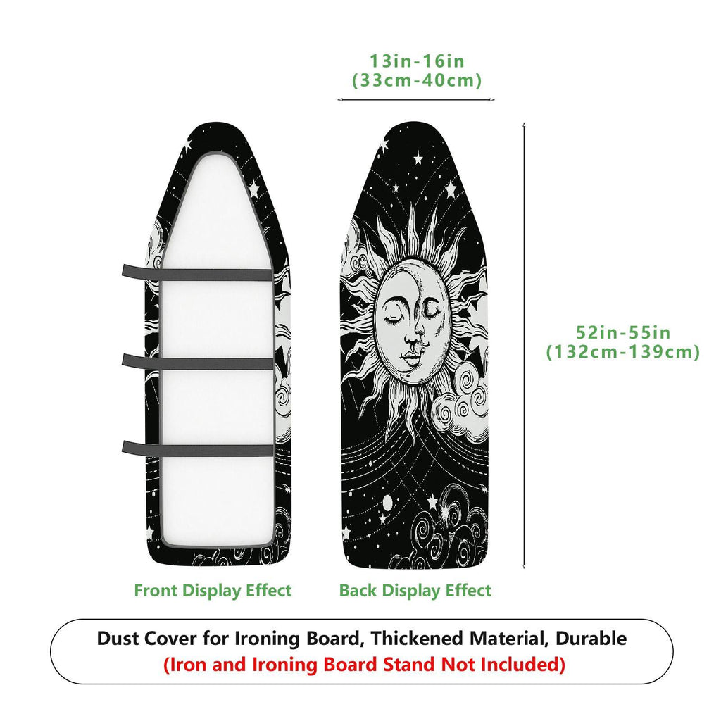 1-Piece Sun Moon Star  Ironing Board Cover, Universal Size, Without Board