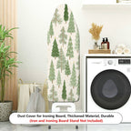 1-Piece Christmas Tree Forest Holiday  Ironing Board Cover, Universal Size, Without Board