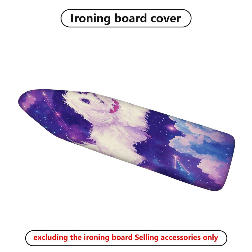 1-Piece Dog Cloud Galaxy  Ironing Board Cover, Universal Size, Without Board