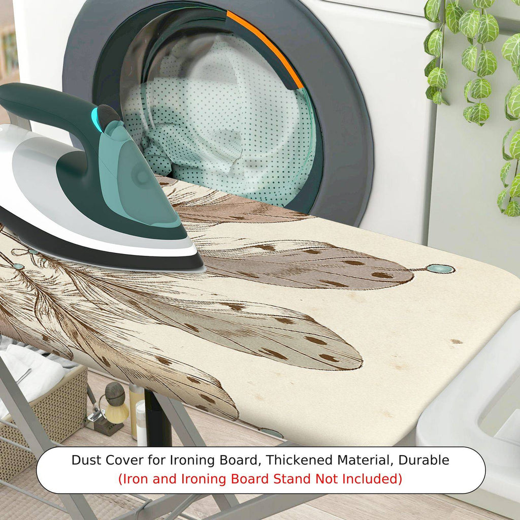 1-Piece Dreamcatcher Feather Bohemian  Ironing Board Cover, Universal Size, Without Board