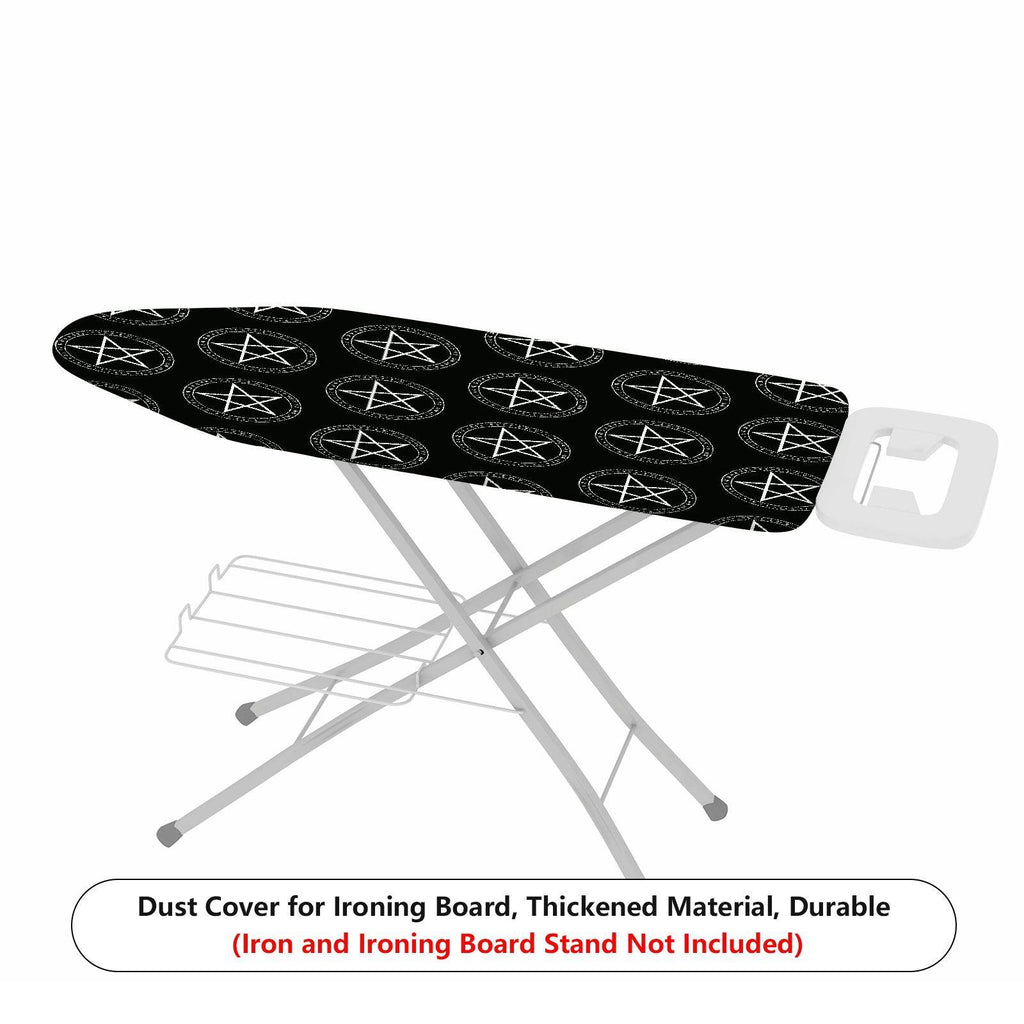 1-Piece Pentagram Black Star Pattern  Ironing Board Cover, Universal Size, Without Board