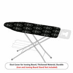 1-Piece Pentagram Black Star Pattern  Ironing Board Cover, Universal Size, Without Board