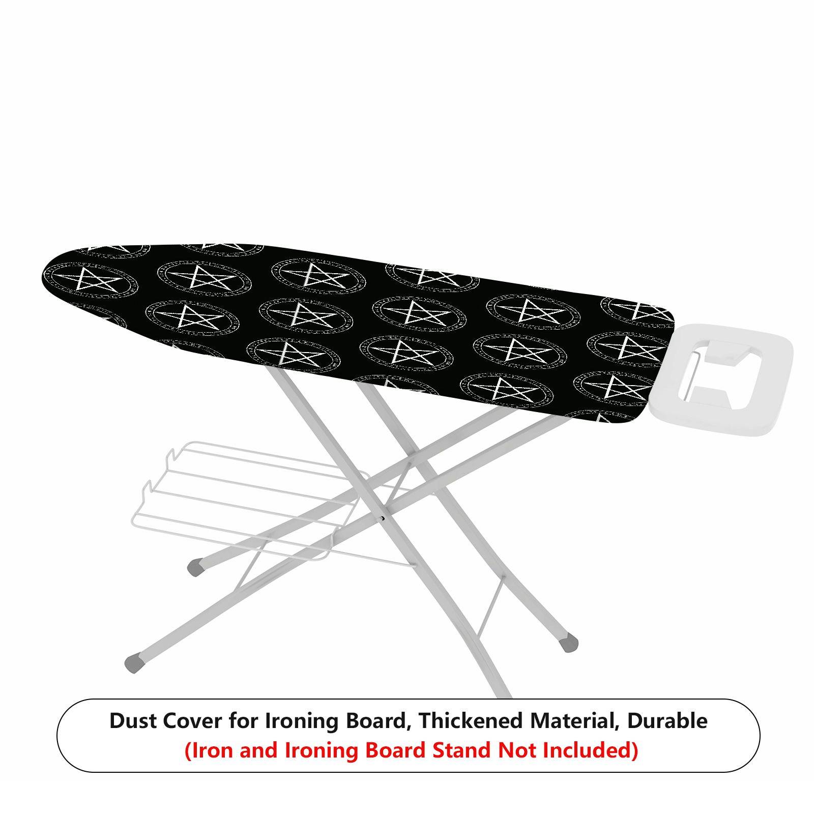 1-Piece Pentagram Black Star Pattern  Ironing Board Cover, Universal Size, Without Board