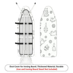 1-Piece Cat Yarn Fun  Ironing Board Cover, Universal Size, Without Board