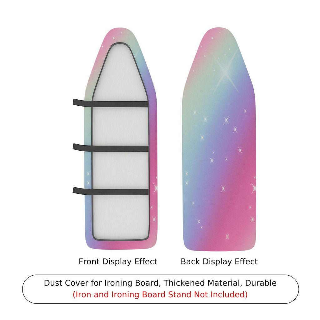 1-Piece Gradient Star Shine Colorful  Ironing Board Cover, Universal Size, Without Board
