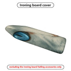 1-Piece Cat Eye Animal Print Blue  Ironing Board Cover, Universal Size, Without Board