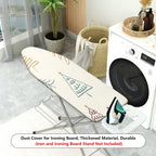 1-Piece Christmas Tree Pattern Holiday Season  Ironing Board Cover, Universal Size, Without Board