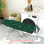 1-Piece Christmas Holly Decoration Ornament  Ironing Board Cover, Universal Size, Without Board