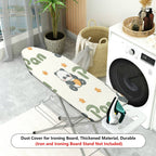 1-Piece Panda Star  Ironing Board Cover, Universal Size, Without Board