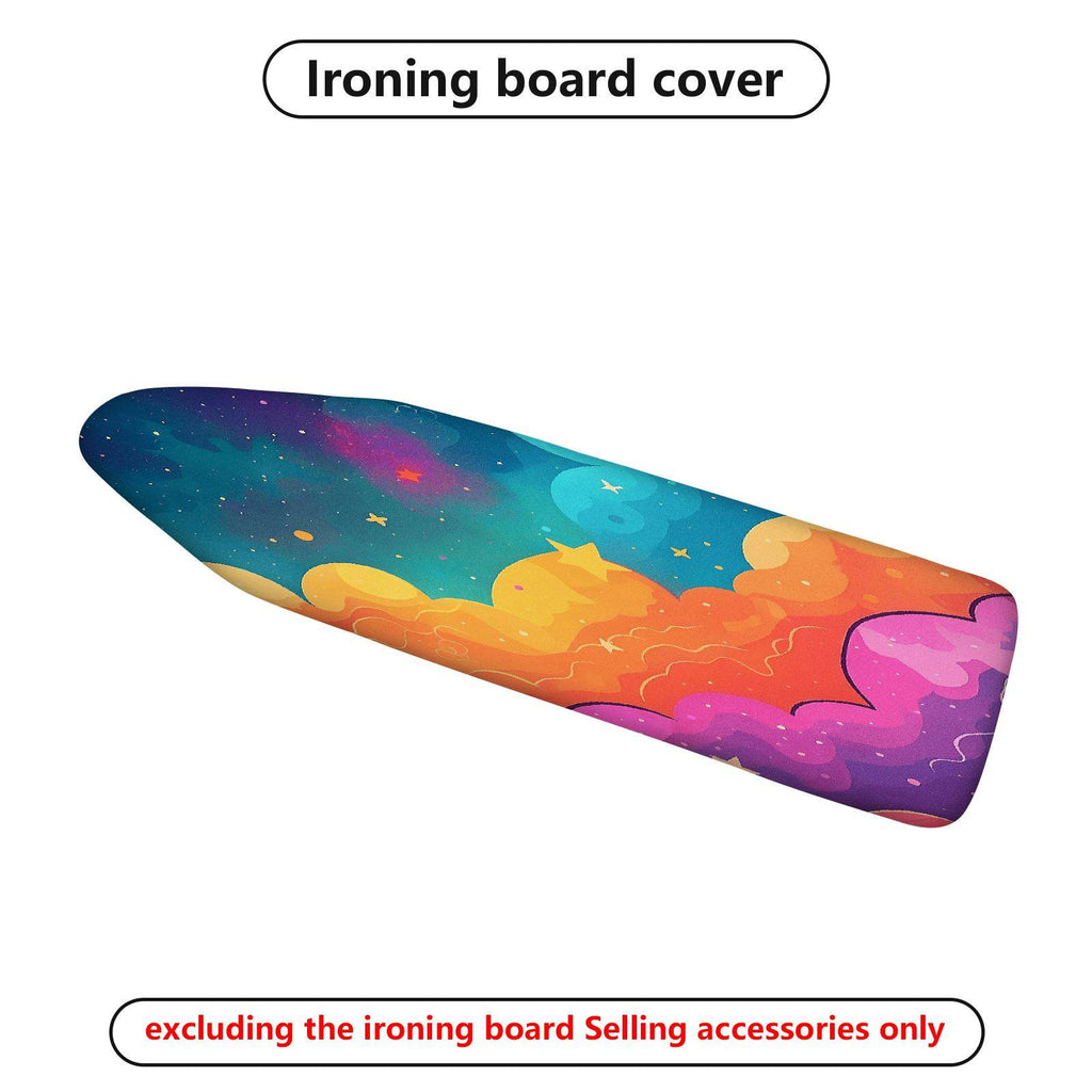 1-Piece Galaxy Cloud Star  Ironing Board Cover, Universal Size, Without Board