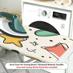 1-Piece Star Heart Swirl  Ironing Board Cover, Universal Size, Without Board