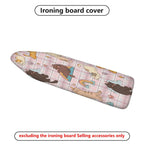 1-Piece Cat Rainbow Plaid  Ironing Board Cover, Universal Size, Without Board