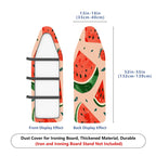1-Piece Watermelon Strawberry Fruits  Ironing Board Cover, Universal Size, Without Board