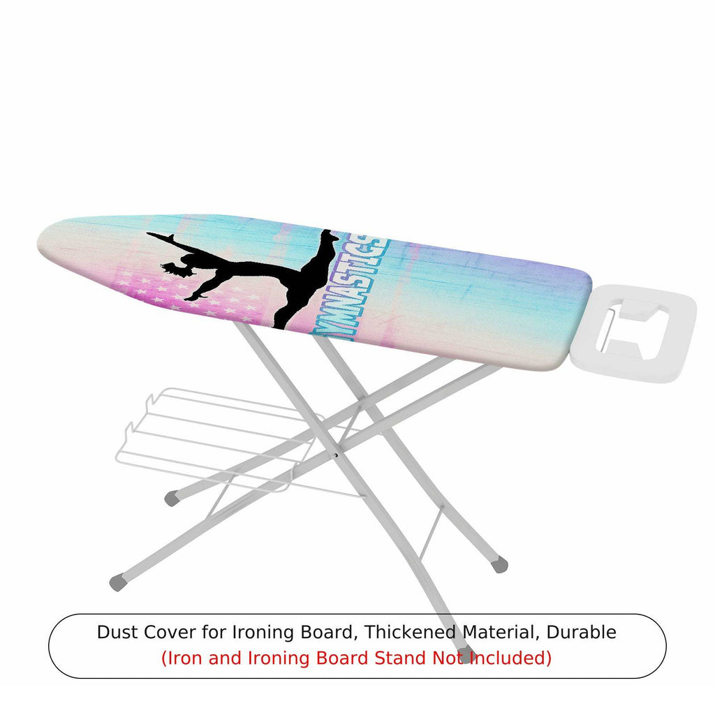 1-Piece Gymnastics Silhouette Star  Ironing Board Cover, Universal Size, Without Board