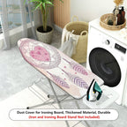 1-Piece Dreamcatcher Heart Feather  Ironing Board Cover, Universal Size, Without Board