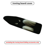 1-Piece Cat Paw Pattern Animal Black  Ironing Board Cover, Universal Size, Without Board