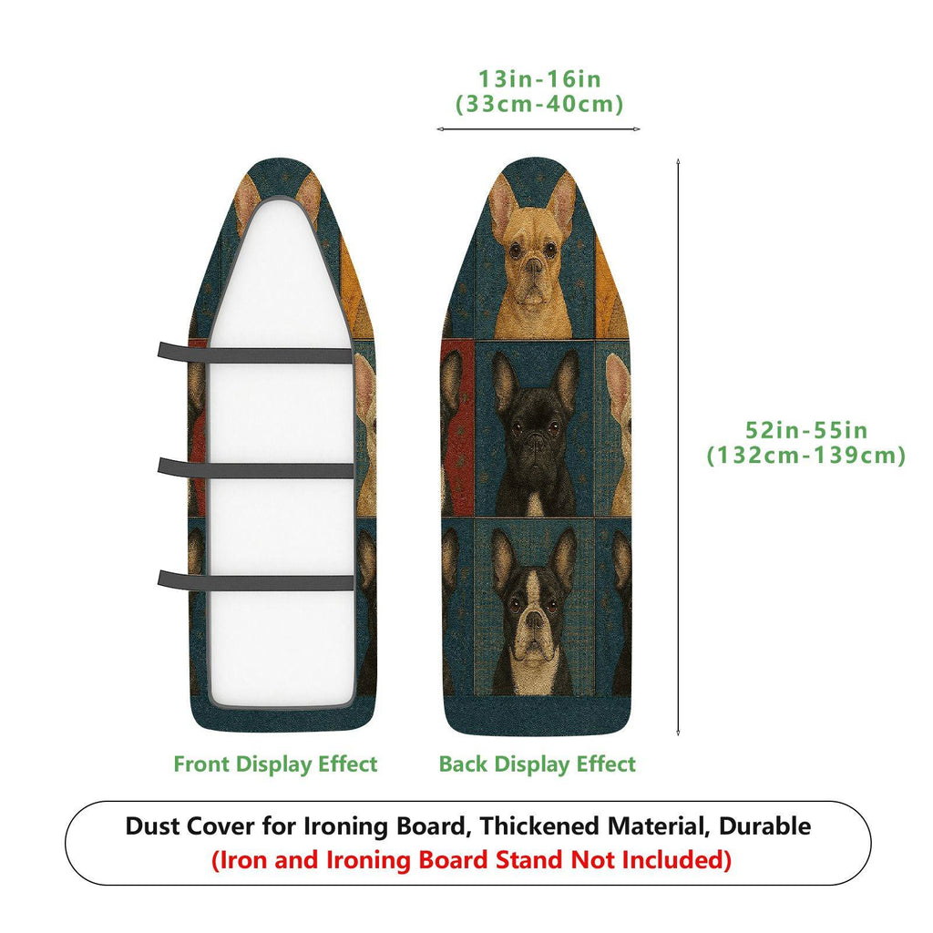 1-Piece Dog Artistic Decorative  Ironing Board Cover, Universal Size, Without Board
