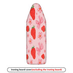 1-Piece Strawberry Bow Flower  Ironing Board Cover, Universal Size, Without Board