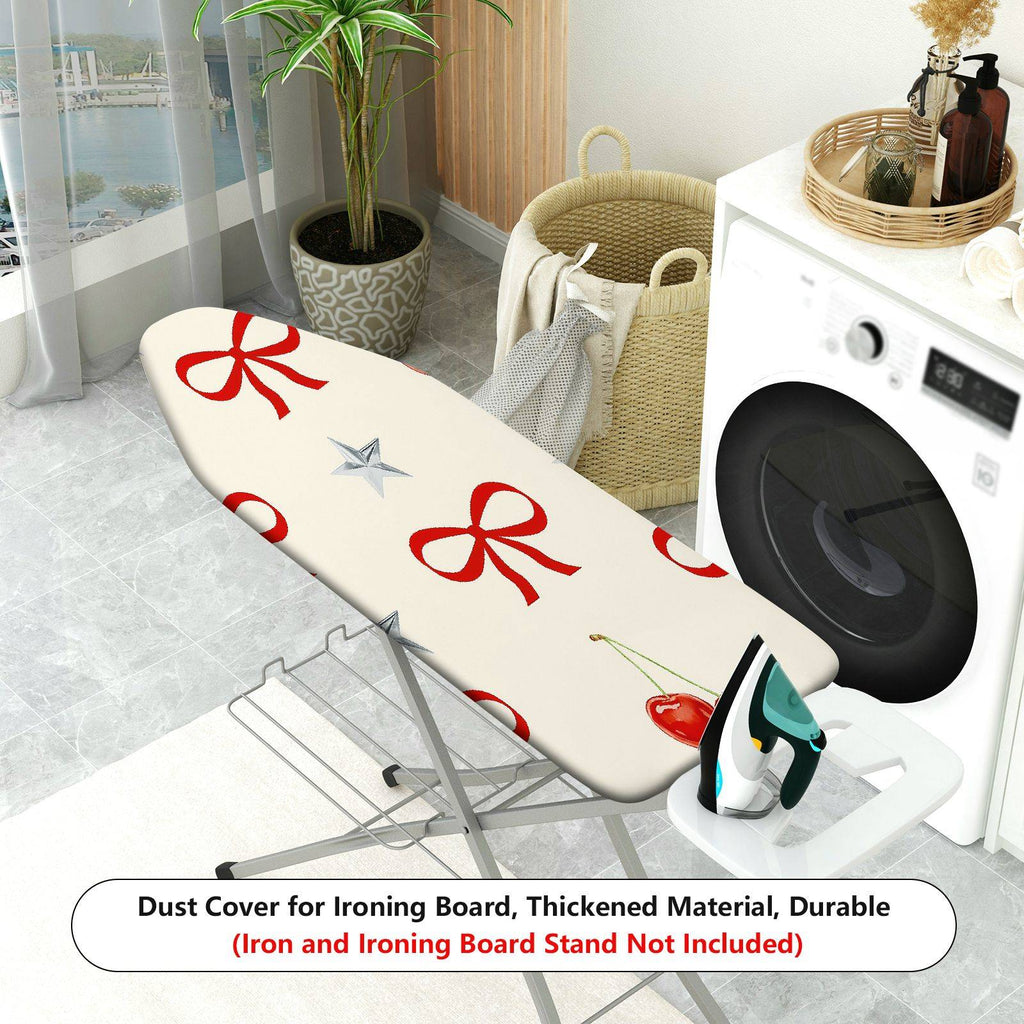 1-Piece Bow Star Cherry  Ironing Board Cover, Universal Size, Without Board