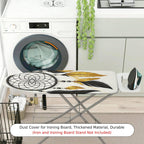 1-Piece Dreamcatcher Feather Pattern  Ironing Board Cover, Universal Size, Without Board