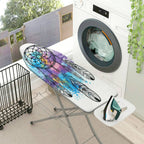 1-Piece Dreamcatcher Colorful Feather Pattern  Ironing Board Cover, Universal Size, Without Board