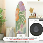 1-Piece Floral Tropical Vibrant  Ironing Board Cover, Universal Size, Without Board