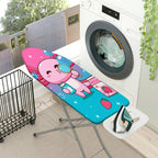 1-Piece Rabbit Strawberry Milk  Ironing Board Cover, Universal Size, Without Board