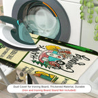 1-Piece Retro Camper  Happy  Ironing Board Cover, Universal Size, Without Board