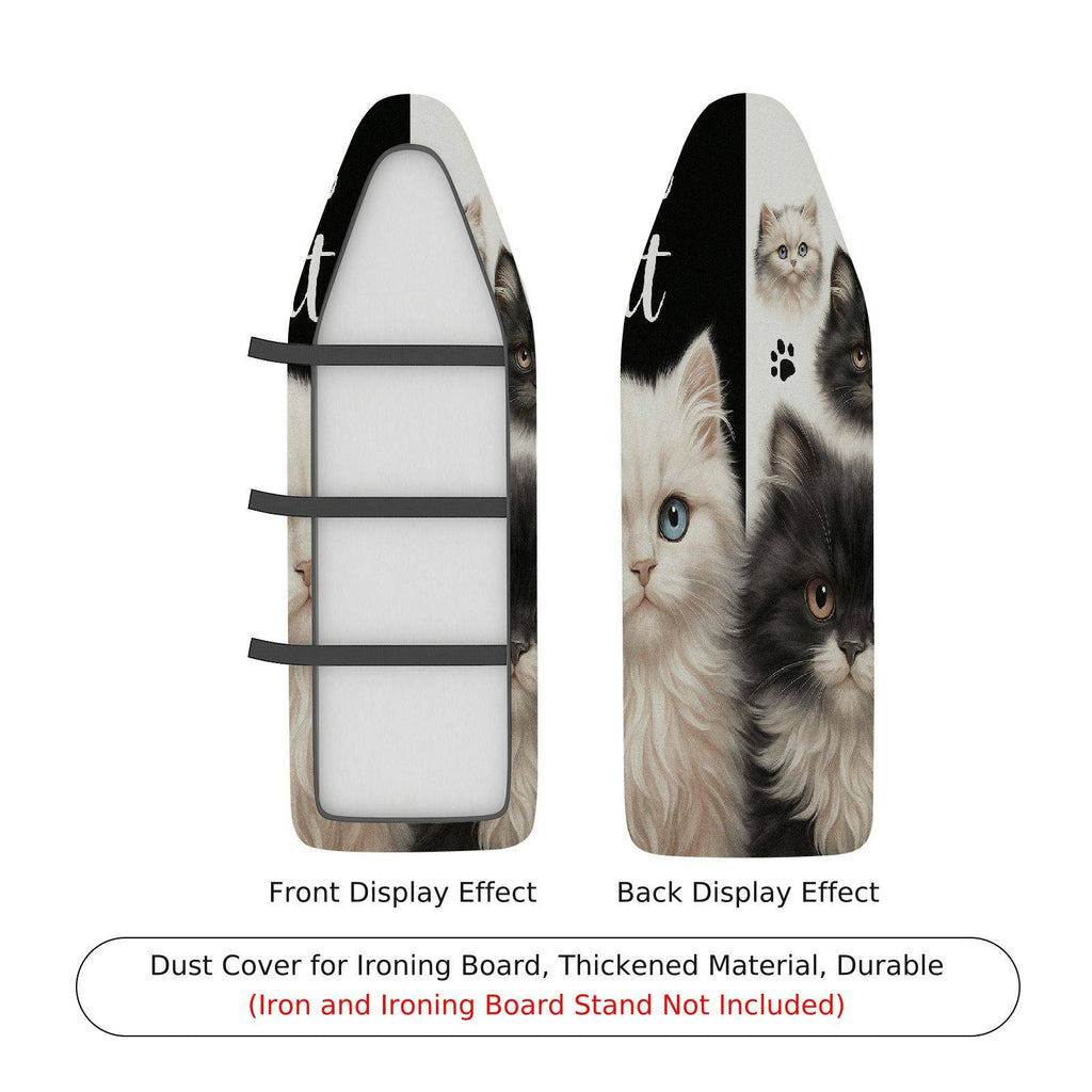1-Piece Cat Cute Animal  Ironing Board Cover, Universal Size, Without Board