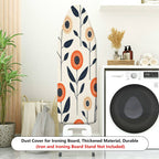 1-Piece Floral Sunflower Retro  Ironing Board Cover, Universal Size, Without Board