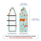 1-Piece Stars Ribbons Pattern Colorful  Ironing Board Cover, Universal Size, Without Board