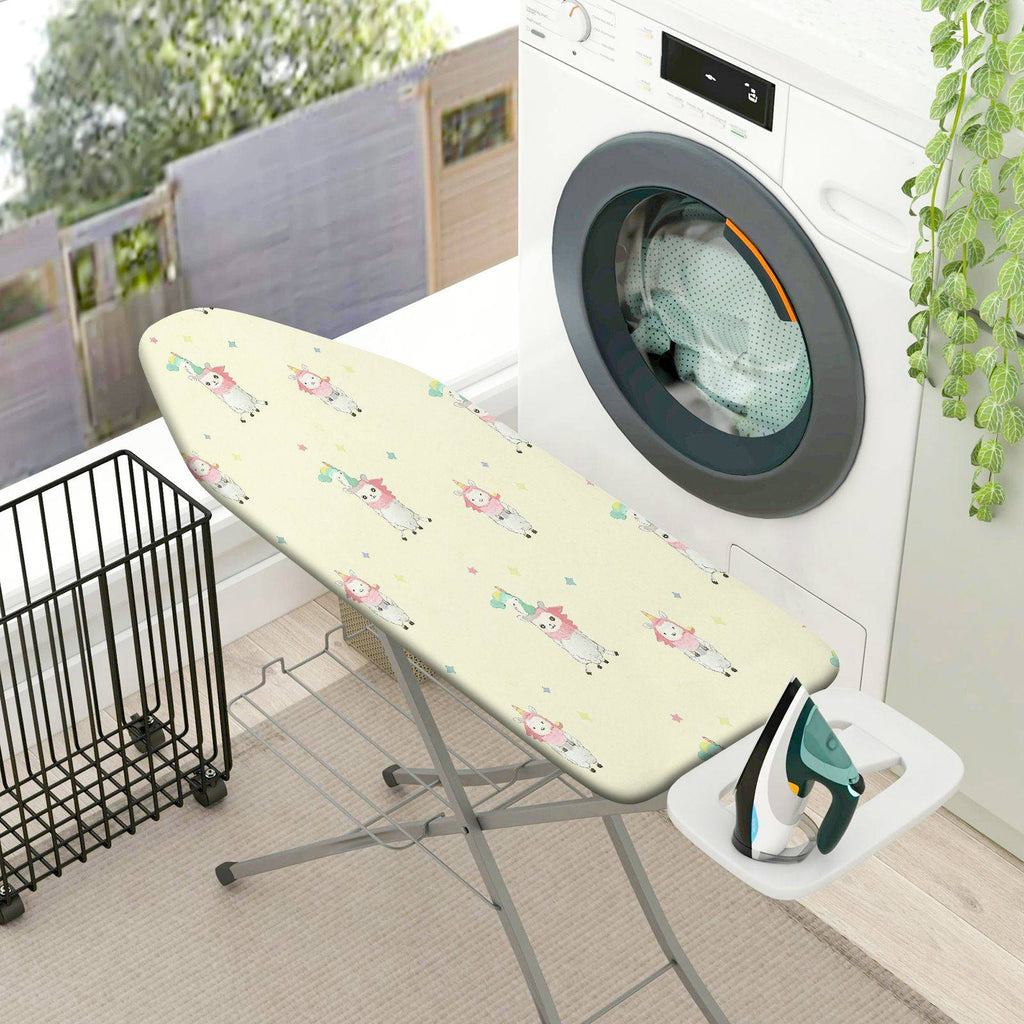 1-Piece Unicorn Rainbow Star  Ironing Board Cover, Universal Size, Without Board