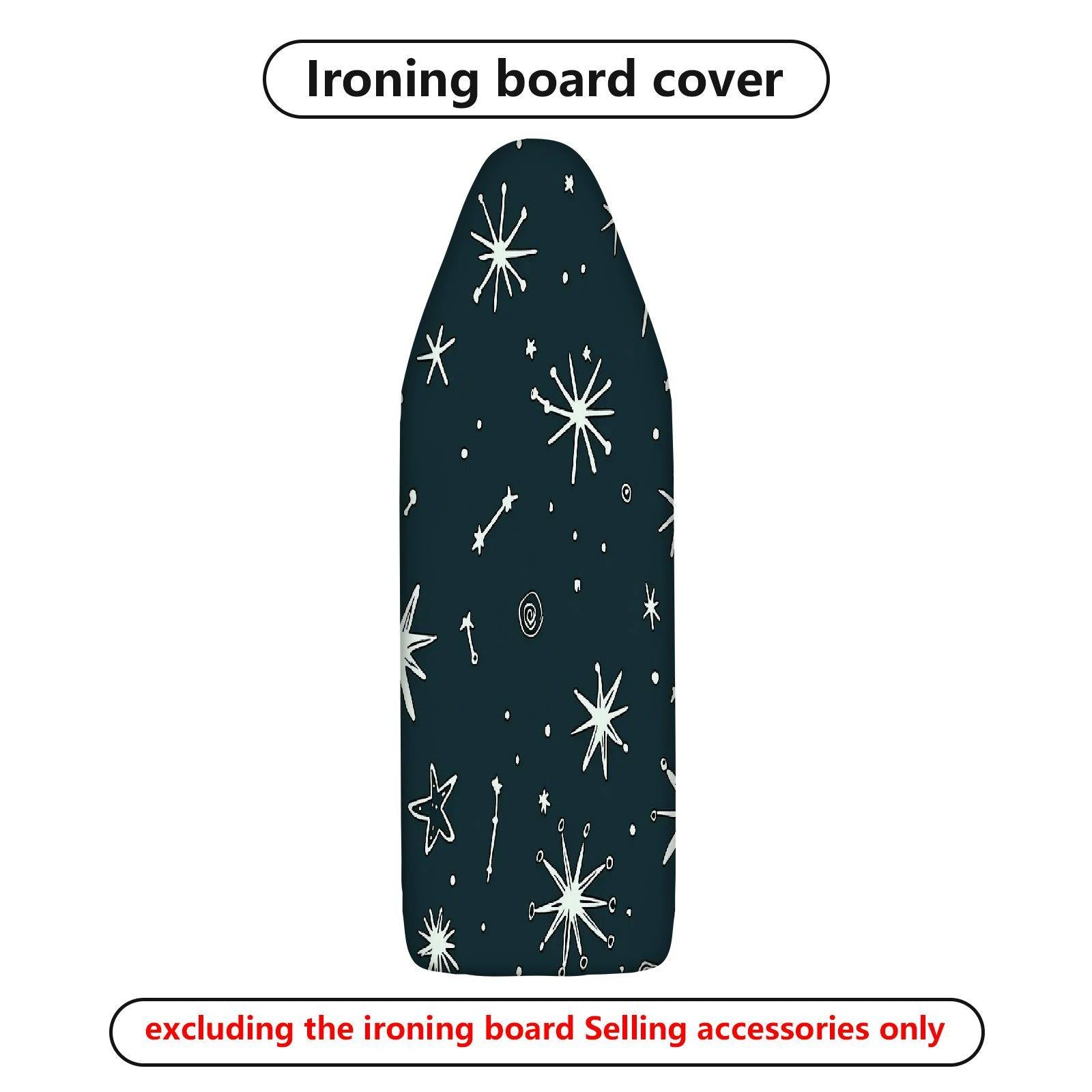 1-Piece Star Pattern Space Galaxy Universe  Ironing Board Cover, Universal Size, Without Board