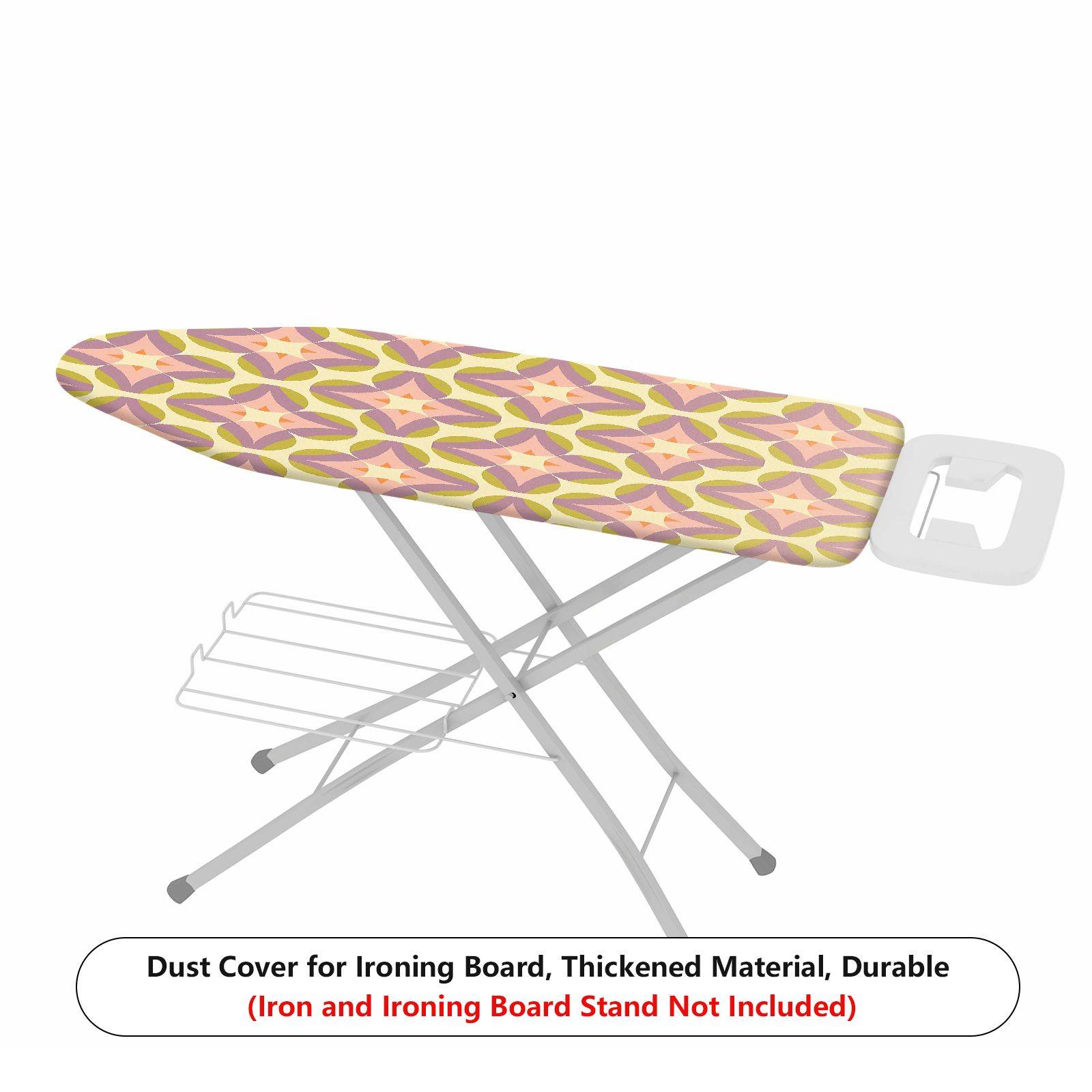1-Piece Geometric Floral Star Pattern  Ironing Board Cover, Universal Size, Without Board