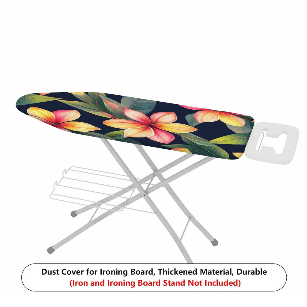 1-Piece Floral Tropical Leaves Flower  Ironing Board Cover, Universal Size, Without Board
