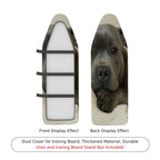 1-Piece Dog Print Gray Adorable  Ironing Board Cover, Universal Size, Without Board