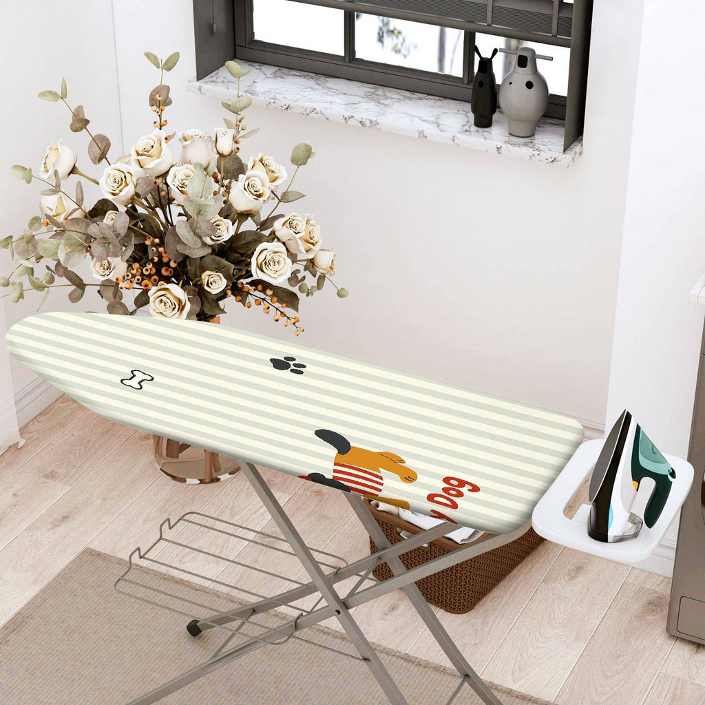 1-Piece Dog Bone Paw  Ironing Board Cover, Universal Size, Without Board