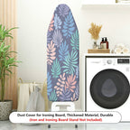1-Piece Tropical Leaf Pattern Multicolor  Ironing Board Cover, Universal Size, Without Board