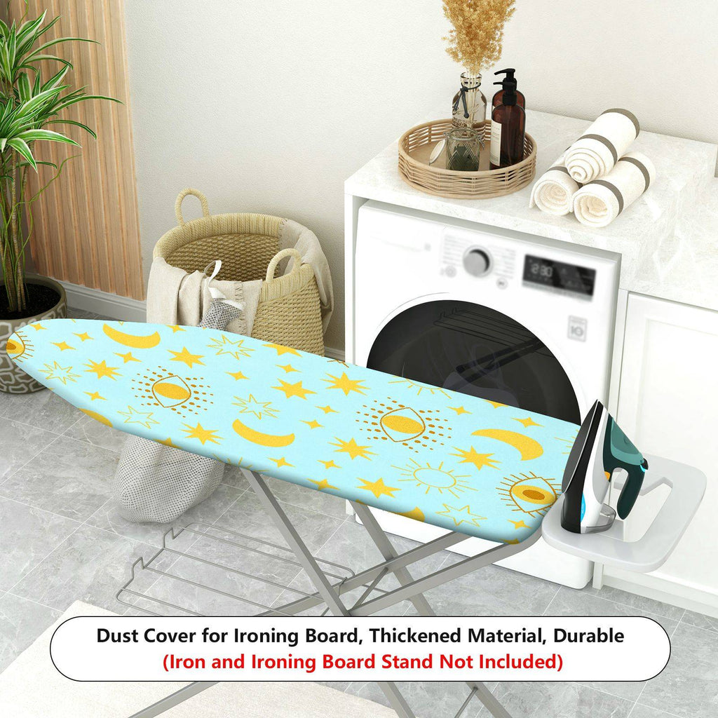 1-Piece Celestial Star Moon Eye  Ironing Board Cover, Universal Size, Without Board